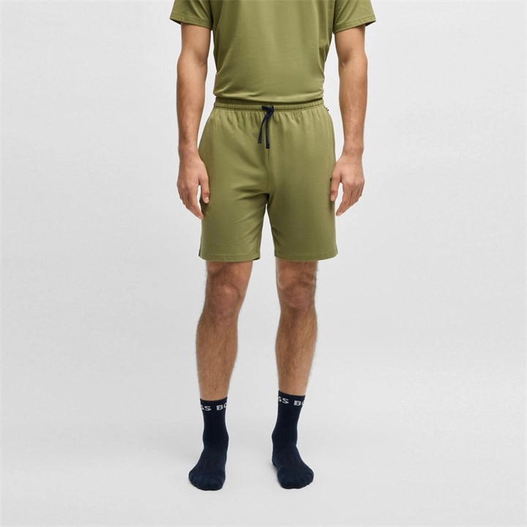 Hugo Boss Men's Mix & Match Jersey Shorts - Green